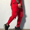 Męskie bawełniane spodnie dresowe Joggery hiphopowe Streetwear Casual Slim spodnie sportowe trening treningowy Fitness duże kieszenie Cargo spodnie