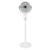 Standing Fan 180 Degree Manual Vertical Oscillating Fan Quiet Floor Fan with Remote Adjustable Height 5 Speeds 8H Timer