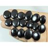 305Cts.Natural Black Tourmaline Oval Shape Cabochon Loose Gemstone 16Pcs Lot C-2903