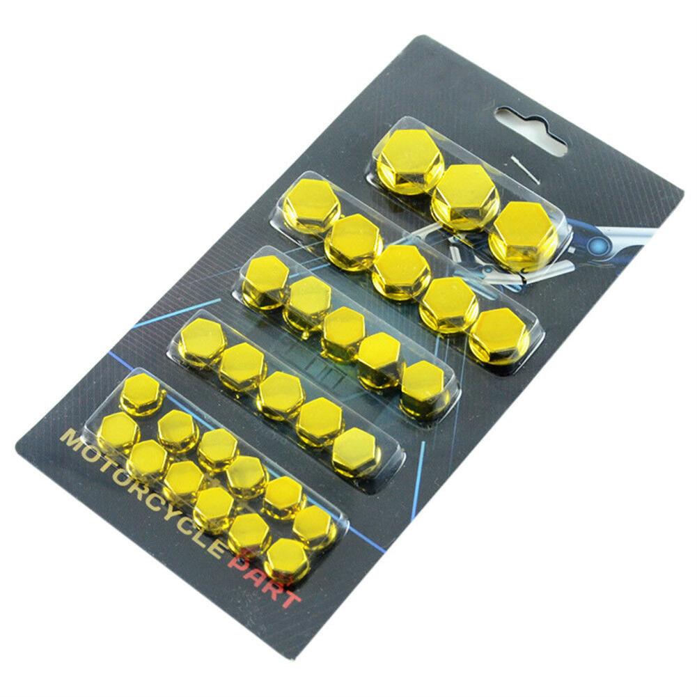 Screw Cap Screw Nut Cover 30Pcs/set For Honda For Kawasaki