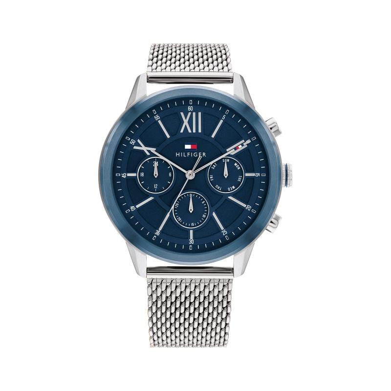 Tommy Hilfiger 1710524 Silver Quartz Men s Watch серебряный