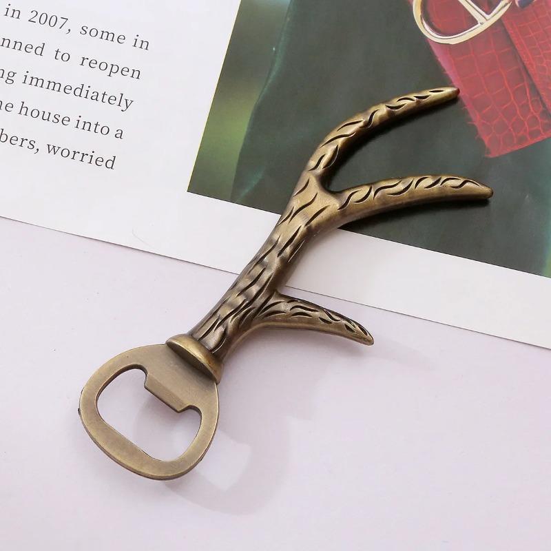 Creative Antlers Metal Bottle Opener Portable Beer Bottle Opener