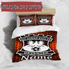 3pcs Duvet Cover Set (1*Duvet Cover + 2*Pillowcase, Without Core), Custom Name Go Ahead Eagles Pattern Bedding Set, Home Bedroom Decor Gift