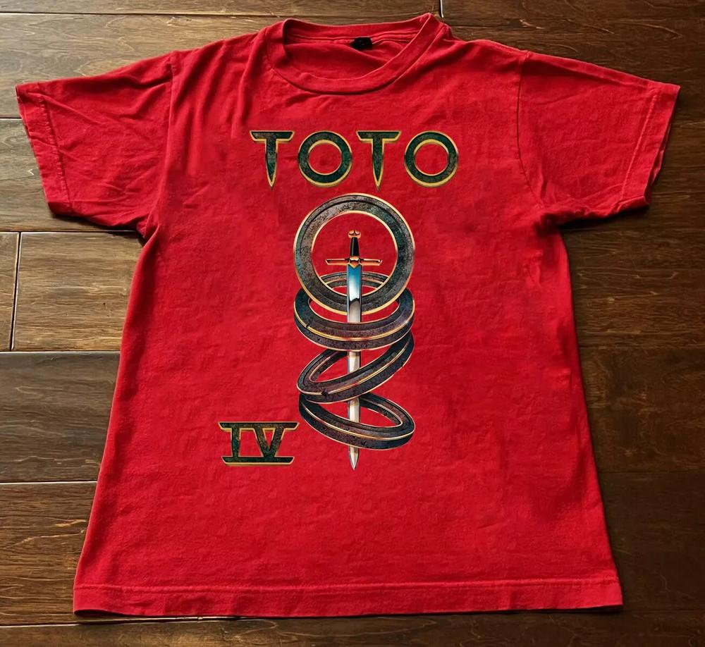 Collection TOTO Album Band RED COTTON T SHIRT FULL SIZE S-5XL Unisex T-Shirt M