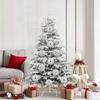 XL Christmas Ornament Set 9 pcs Silver Plastic