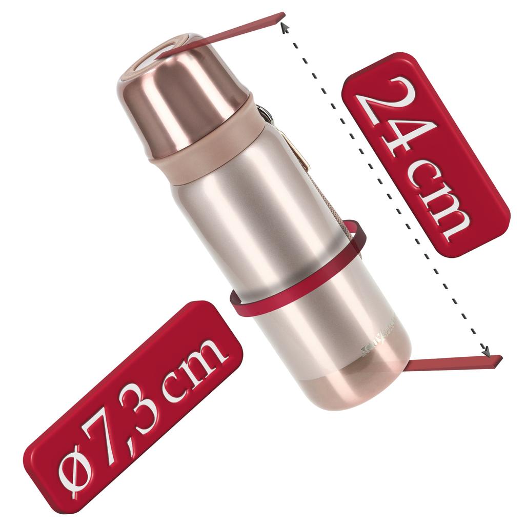 Premium Stainless Steel Travel Thermos For Coffee & Tea