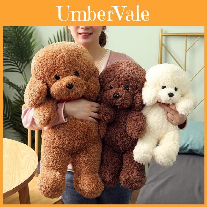 Adorabile Peluche Cane Teddy Cane Cucciolo Seduto Carino Per Bambine Morbido E Coccoloso