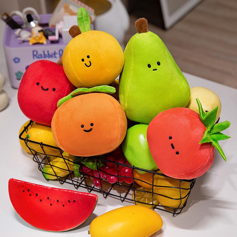 Fruit Party Plush Toy Doll - Cute Festival Gift from UK Internet Celebrity