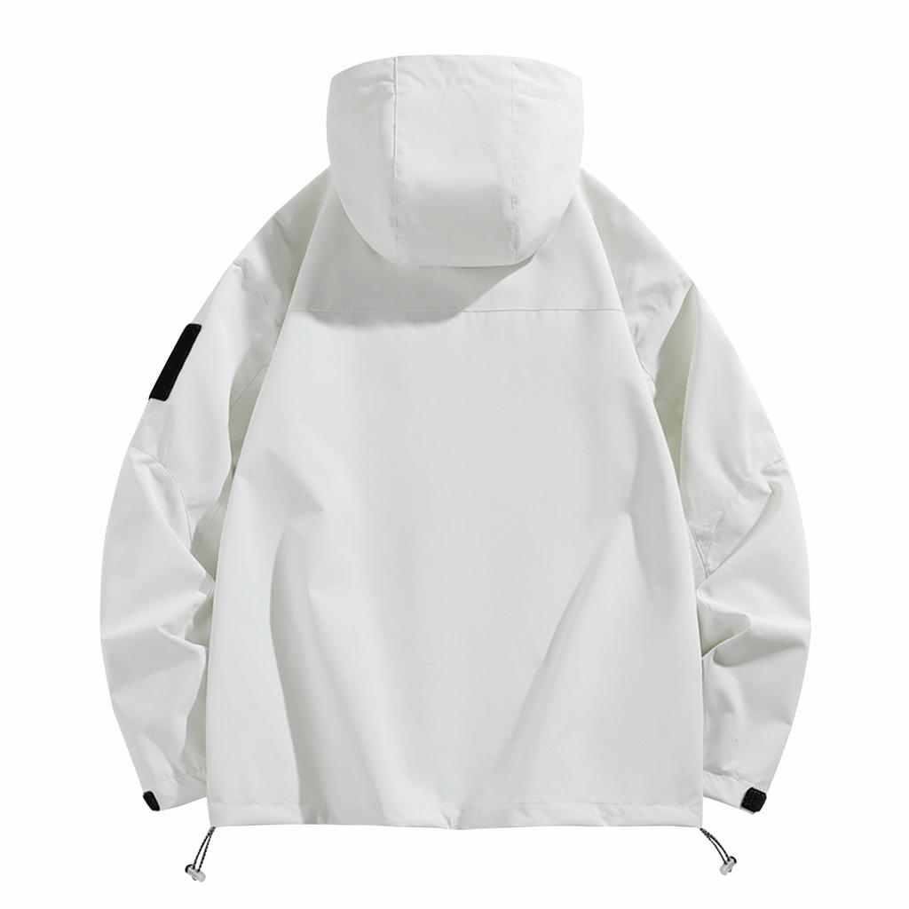 Casual And Fashionable Versatile Workwear Jacket Men'S Hooded Jacket