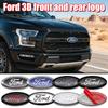 1Pc 17.5cm ABS Replacement Emblem Badge For Ford Edge Ranger Front Hood Trunk Fusion Focus Escape Fiesta Transit Auto Accessory