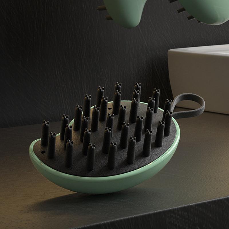 Shampoo Brush Massager Household Head Shampoo Massage Brush Tool Silicone Hair Grabber Scalp Meridians Shampoo Massage