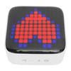 Mini Bluetooth Speaker Retro LED Colorful Light Pixel Style Portable Wireless Speaker for Bedroom Office Dorm Outdoor