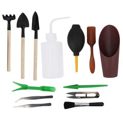 13 stücke Mini Garten Hand Schere Set Graben Bewässerung Pflanzen Schaufel Sukkulenten Werkzeug