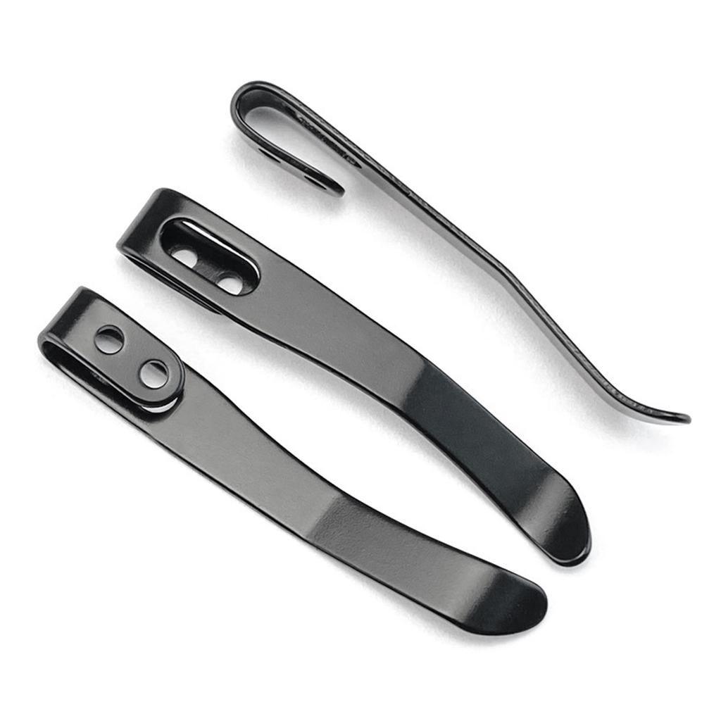 Rustproof 420 Grade Metal Pockets Clip Cutter Clip Accessories For Secure Cutter Mounting And Convenient Everyday Carry
