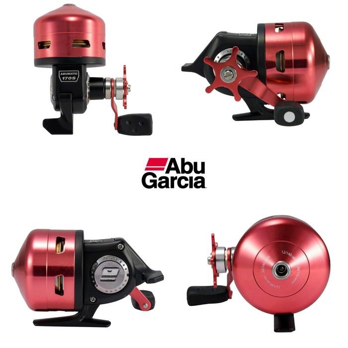 Abu Garcia Abu Automatic 170S Spin Cast Reel, Old Classic Silver