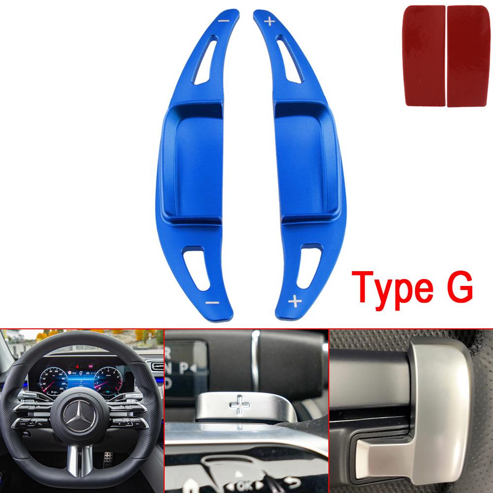 Shifter Paddle For Mercedes Benz 2022 C E Class W206 W223 C180 C220d All-Terrain AMG Line Car Steering Wheel DSG Shift Extension
