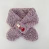 Cozy Cat Thickened Plush Neck Gaiter for Kids
