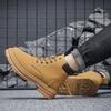 Men's High Top Boots Are Fashionable and Versatile Easy To Match with Men's Camping Shoes and Men's Outdoor Travel Shoes
