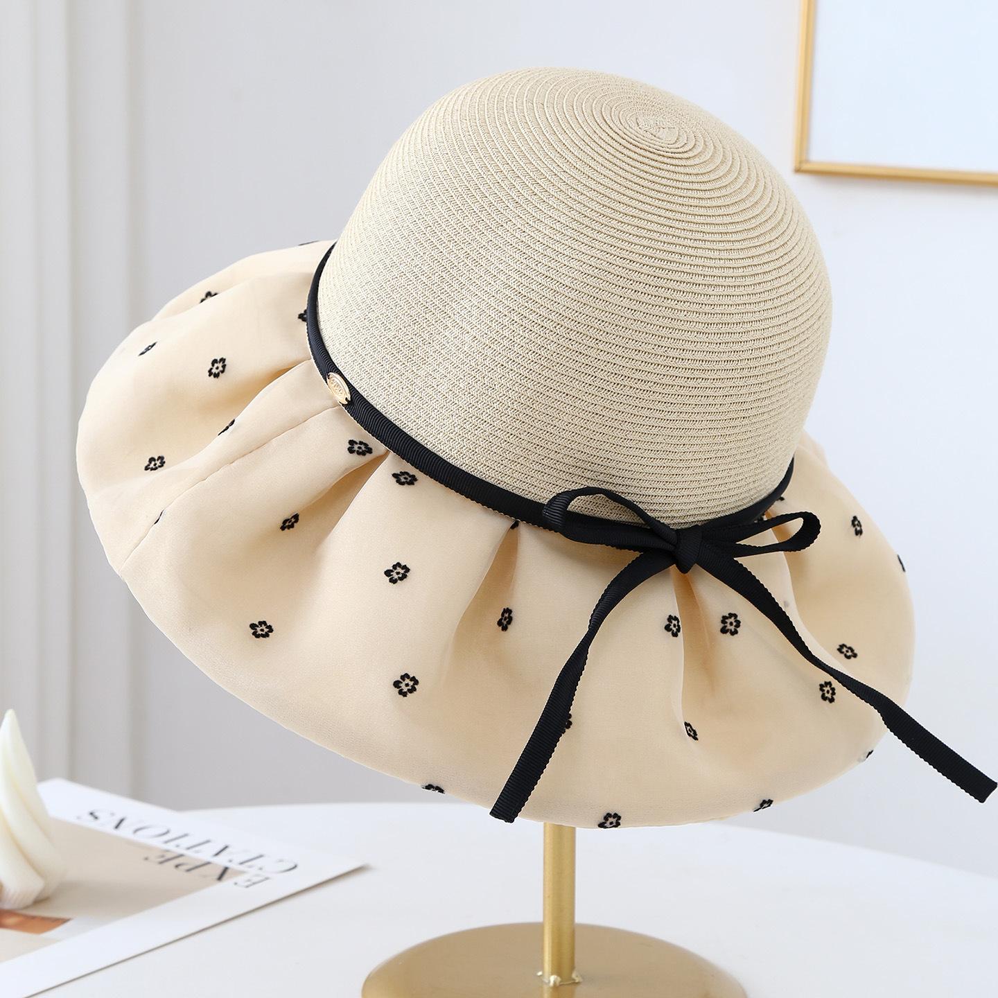 

Hat Women, Summer Fashion Fisherman Hats, Suitable Travel And Vacation, Breathable And Foldable SunHat 56-58cm