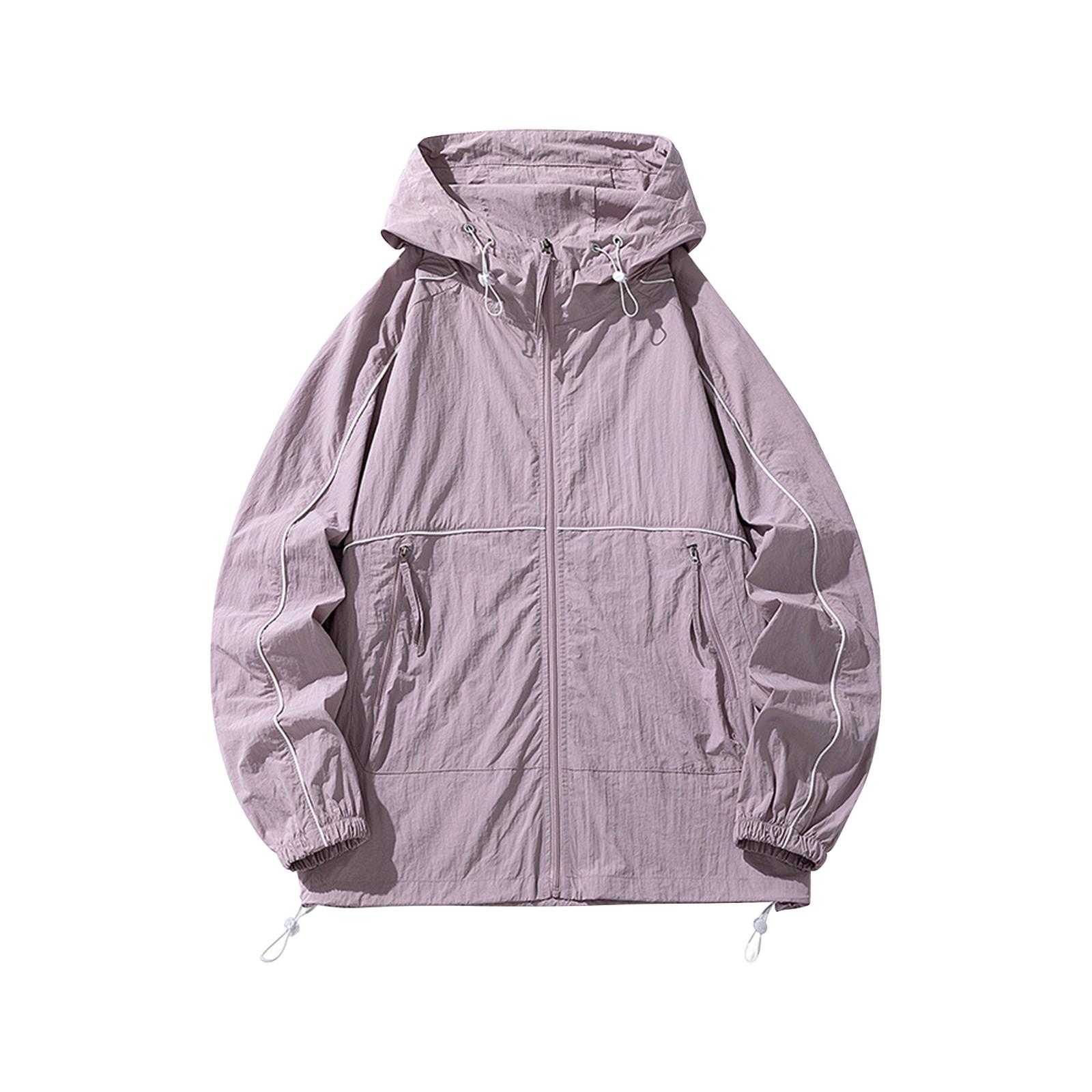 

Мужская и женская одежда от солнца, та же летняя спортивная одежда для активного отдыха, легкая дышащая, защищающая от ультрафиолета, солнцезащитная одежда для кожи XL фиолетовый