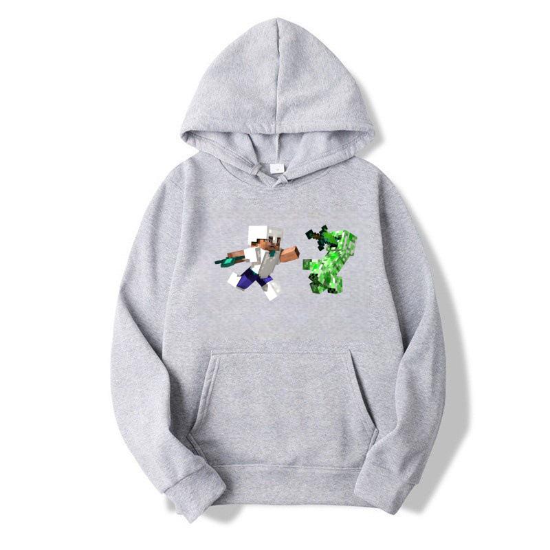 Anime-Themed Creative Print Hoodie for Kids and Adults
