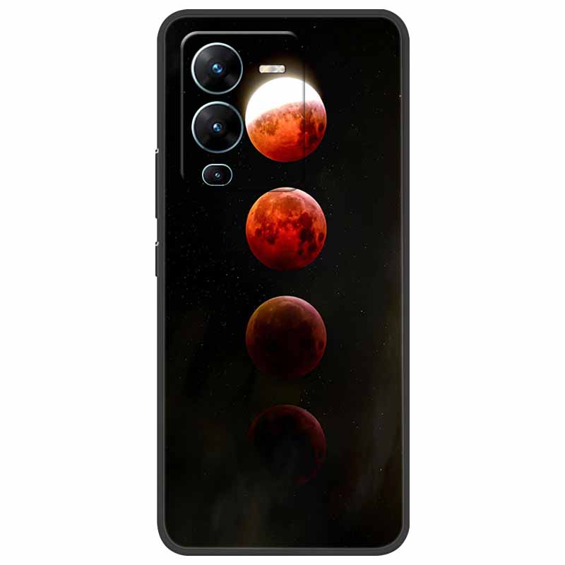 For Vivo V25 Pro Case V2158 Soft Silicone TPU Phone Cover For Vivo V25 Pro 5G Case Shockproof Capa V 25 Pro V25Pro Coque Cool