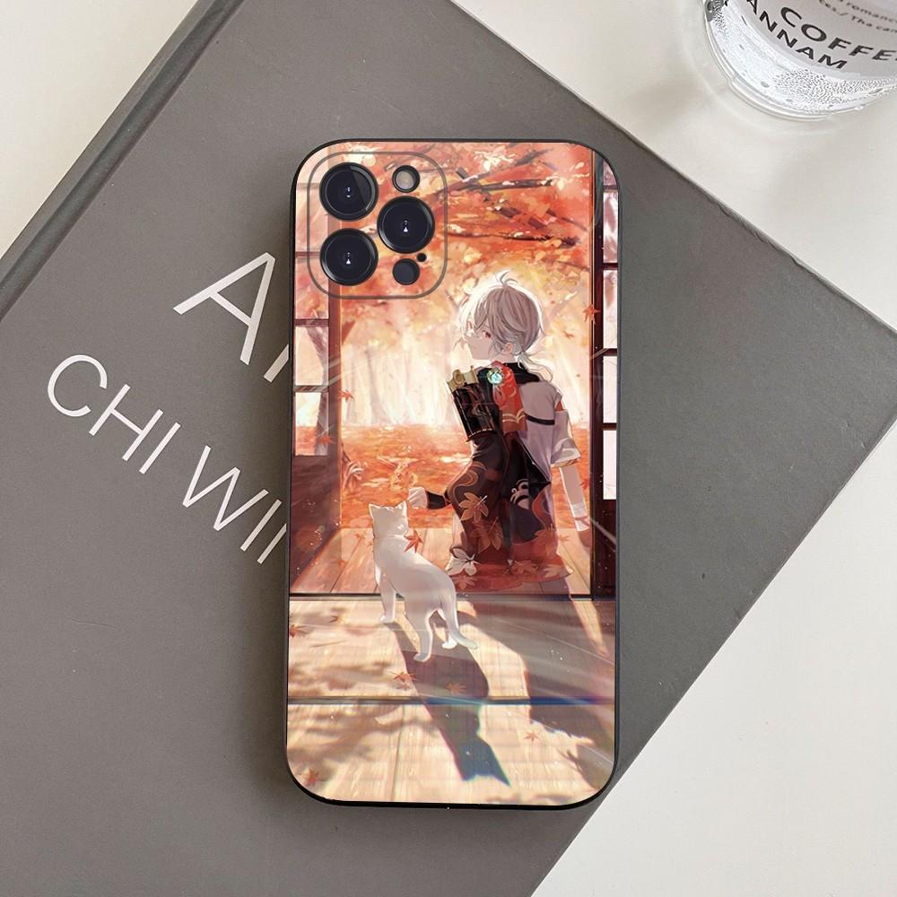 

Genshin Impact kaedehara kazuha Phone Case For iPhone 14 11 12 13 Mini Pro XS Max Cover 6 7 8 Plus X XR SE 2020 Funda Shell iPhone 13