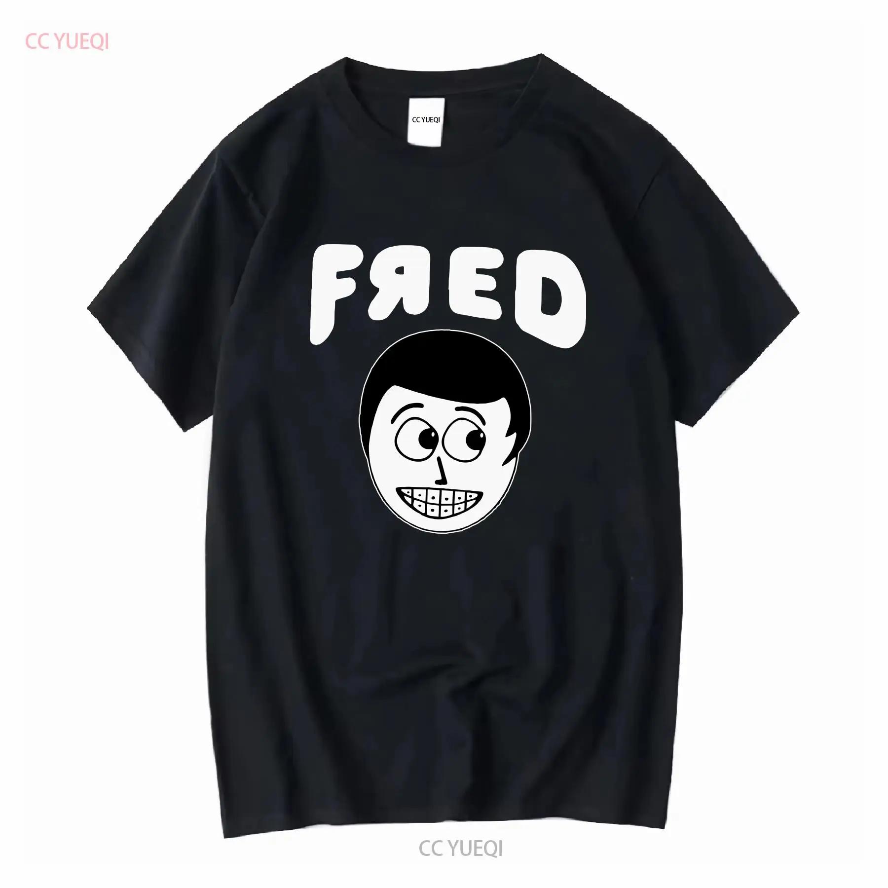 T-shirt rouge amusant Fred Figglehorn, manches longues ou courtes, style vintage, unisexe, confortable, pour un usage quotidien, streetwear doux S