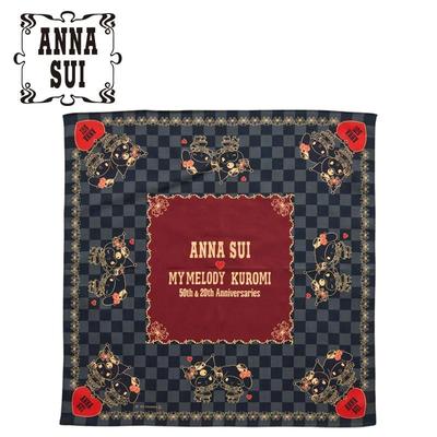 Sanrio ANNA SUI Handkerchief ( Checker ) Japan NEW