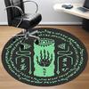 Legend of Zelda Office Round Area Rug, Indoor Mat Suitable For Office,Bedroom Living Room Home Decor, Room Deco a0908135