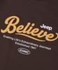 JEEP Jeep Believe Crack Logo Short Sleeve T-Shirt (Jr5Tsu162Br)