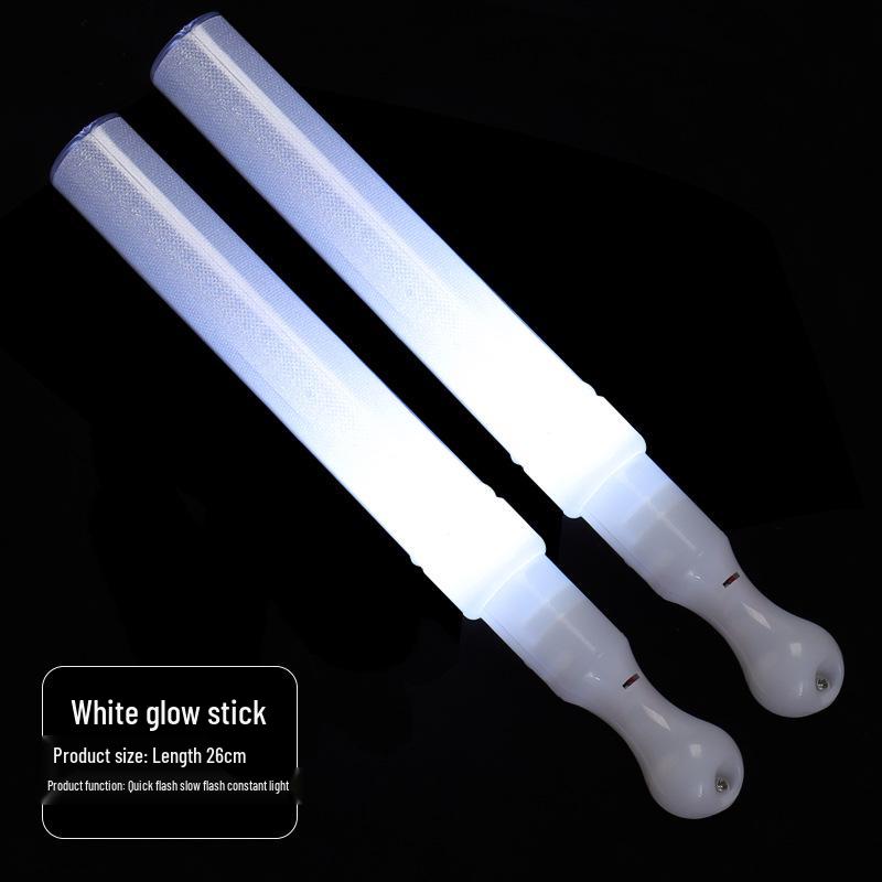 Luminous LED Fluorescent Concert Stick: Flashing Warning Light