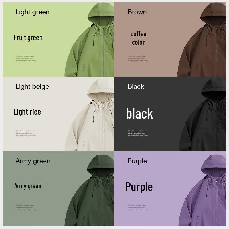 Jeep Men's & Couple's Windproof Waterproof Hooded Outdoor Jacket