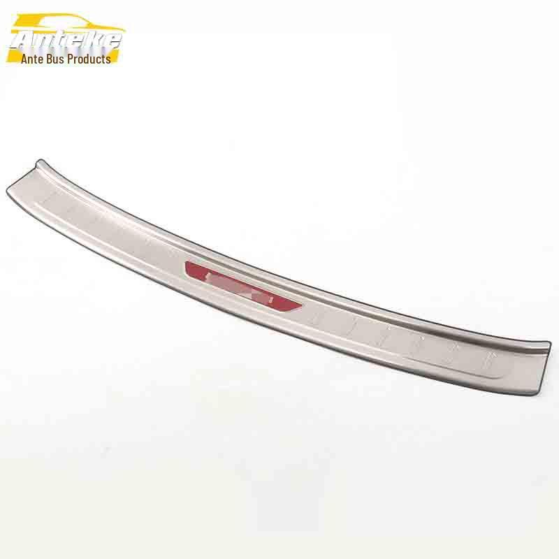 Verna Задний бампер Нержавеющая сталь Защитная накладка на багажник