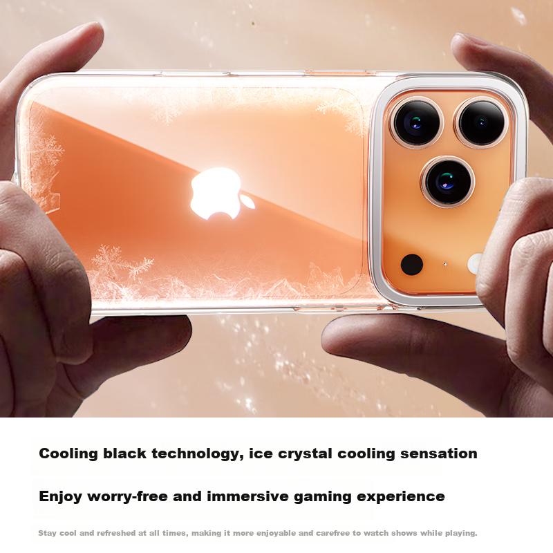 Case D1Ice Clear Upgrade VersionLong-lasting without Yellowing17 Pro Max Phone Case iPhone 17 Pro Max Ultra-thin Transparent Bracket Anti-drop
