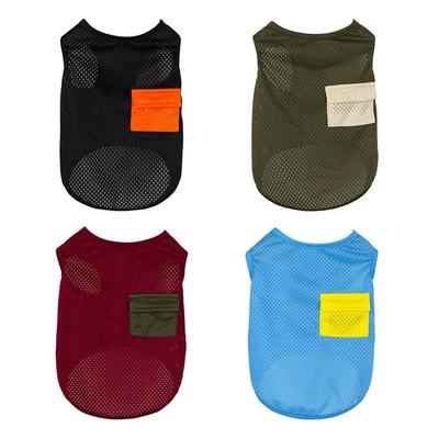 Abbigliamento per Cani Cani Gilet Costume per Gatti Estate Raffreddante Maglietta T-Shirt Traspirante Chihuahua Felpa Cani Canottiera Accessorio Cucciolo