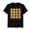 Feel Your Feelings Emoji Face T-Shirt Summer Quote Graphic Tee FREESHIPS