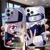 PP49 Naruto Kakashi Soft Shell Transparent Phone Case for Motorola Moto G7 G8 G9 G84 G85 G73 G24 G15 Z2 Play Power Plus