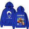 Hot Sale Singer Camilo Album Tour 2026 Print Hoodies Y2K Unisex Vintage Casual Streetwear Fashion Soft Sweatshirt Loose Cozy and Versatile