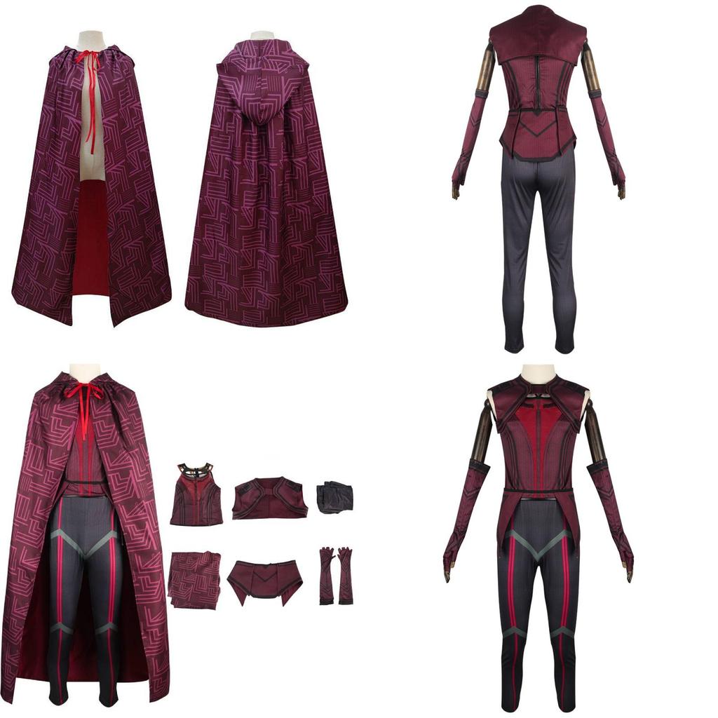 Halloween Just Got Better With The Wanda Vision Scarlet Witch Cosplay Costume Set