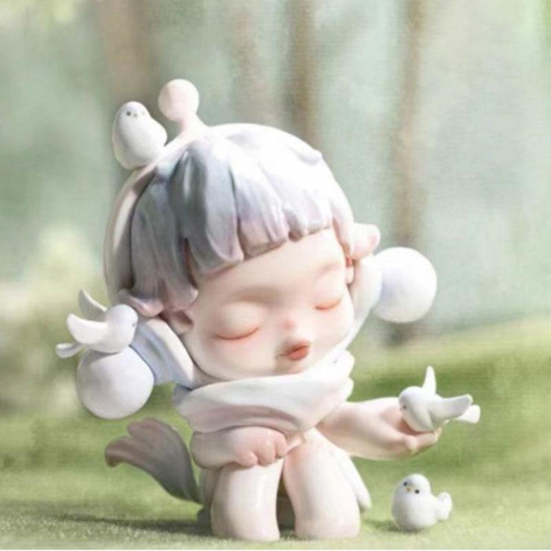 Bubble Mart Sp 8th Generation Temperature Series Jungle Castle Night City Pvc Toy