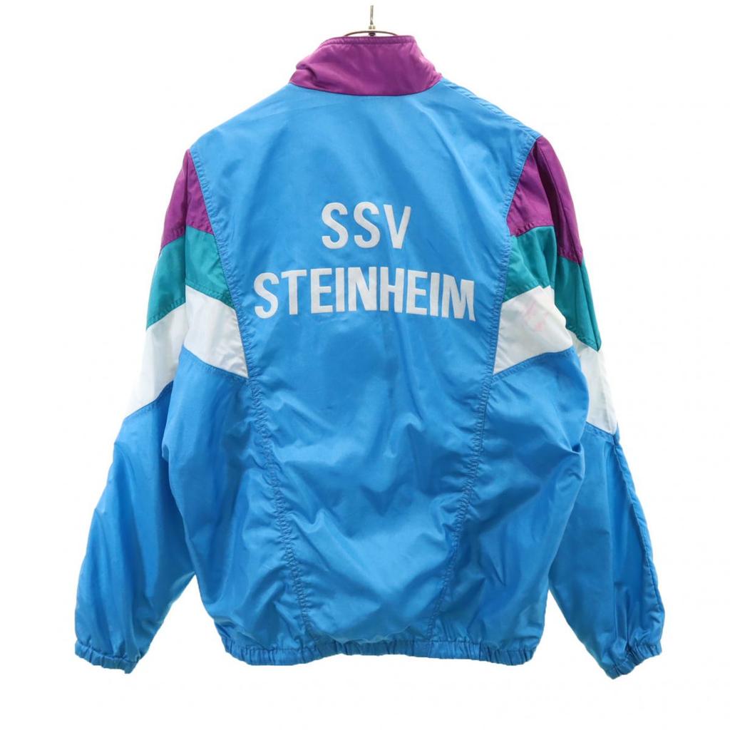 Adidas 80s Vintage Trefoil Logo Nylon Jacket XS(M) Blue Men's Used