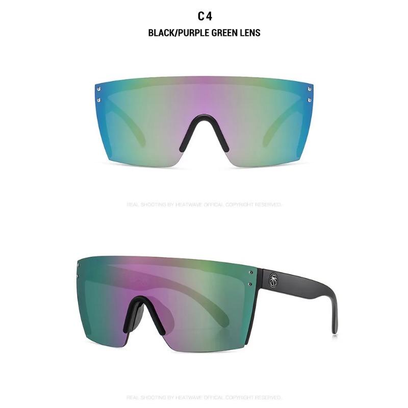 Vague de Chaleur Transfrontalière Meilleures Ventes Lunettes de Vélo Monture Large Film Authentique de Haute Qualité Lunettes de Soleil de Sport d'Extérieur