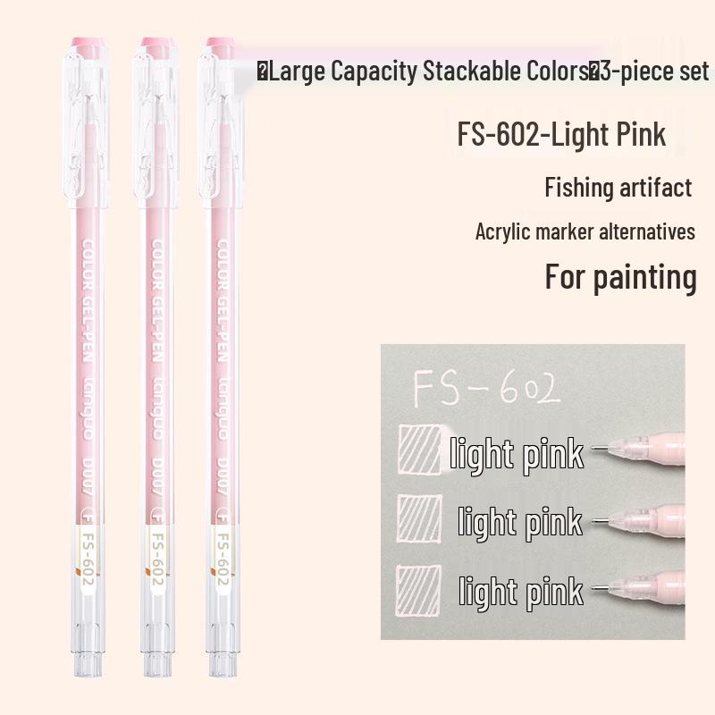 Blue Fruit Large Capacity Journal Pen Set - 234 Colors for Art, Doodling, Fluorescent, Neutral, Acrylic Markers