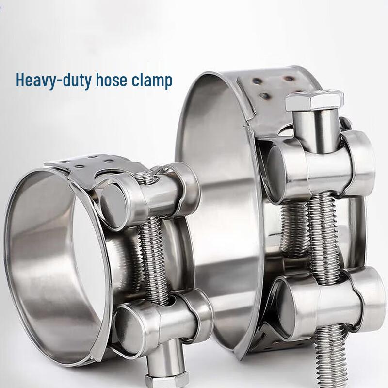 Stainless Steel Heavy-Duty Hose Clamps