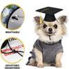 Pet Graduation Decoration Pet Saliva Towel Doctor Hat Dog Graduation Season Gift Party Decoration Props