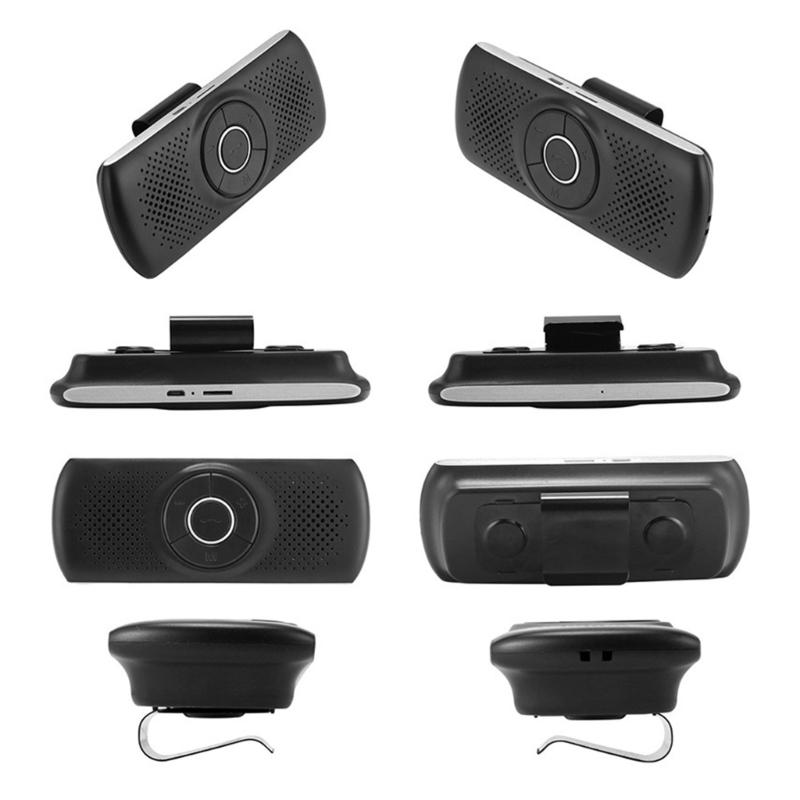 Easy Carry  Sun Visors bluetooth-compatible Car Speaker Voice Command Car Gadget ABS Perfect for Drivers Seeking Convenience & styles 