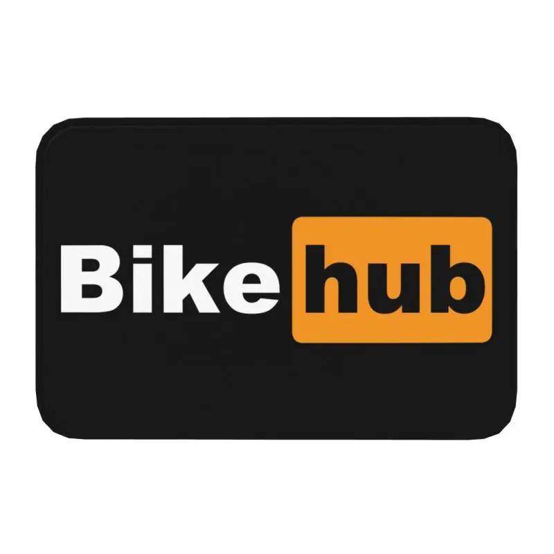 Personalized Bicycle Bike Riders Doormat Mat Anti-Slip Bicycling Cyclist MTB Mountain Biking Kitchen Bath Toilet Rug Carpet