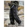 Men's Spring  Autumn Waterproof Hip Hop Mountaineering Pants Casual Harajuku Work Pants Black Cargo Outwear Pant