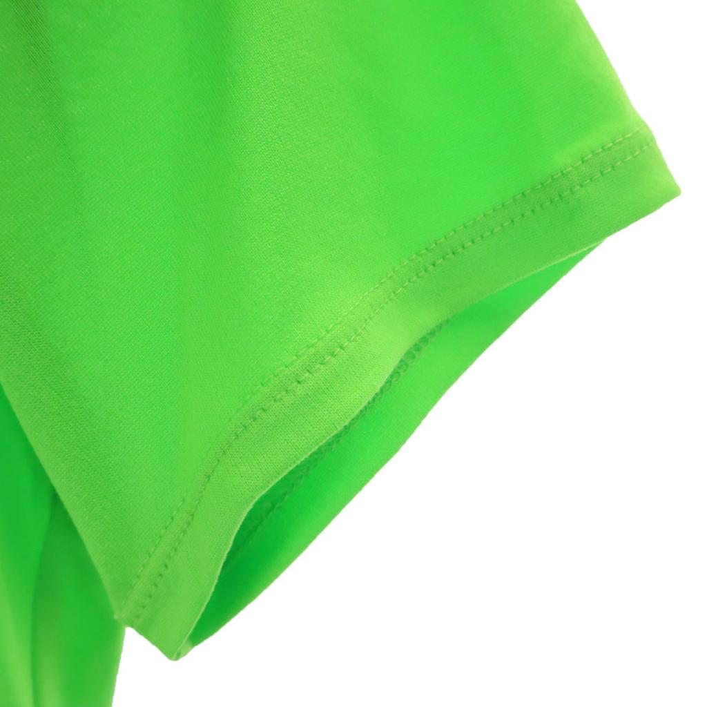 Unused NIKE Short Sleeve V Neck T-shirt M Green System DRI-FIT Women Used